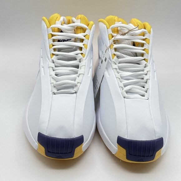 Mens Adidas Crazy 1 Lakers Home 2022 GY8947 Kobe Bryant Basketball Shoes Sz 10.5 - Picture 2 of 12
